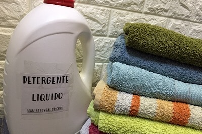 Detergente líquido casero